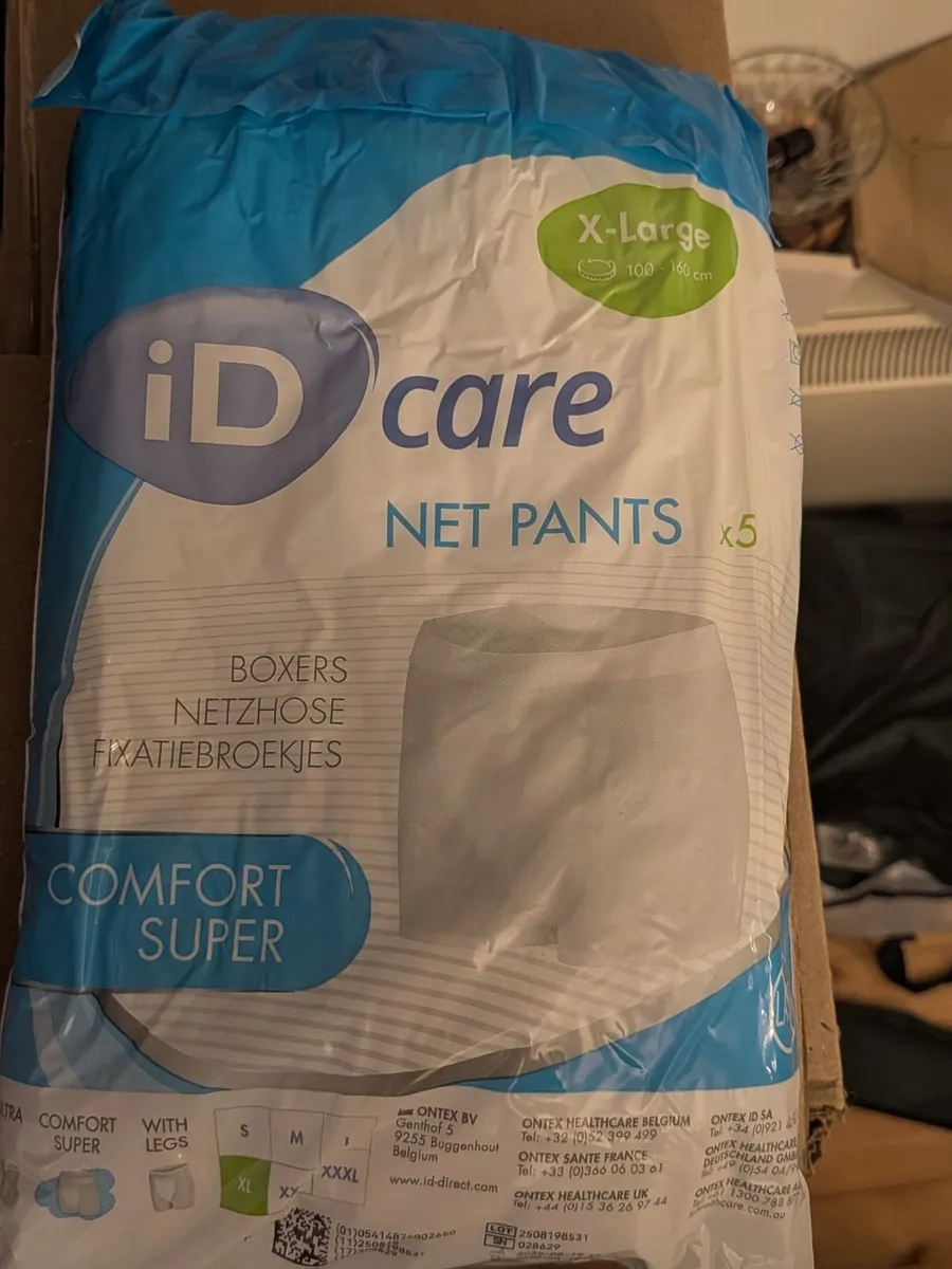 iD Care XL Net/Fixation Pants – New - Image 2