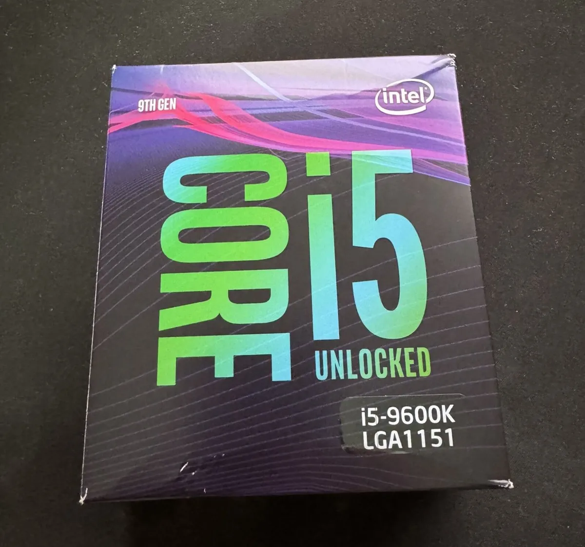 Intel CORE I5-9600K BOXED cpu