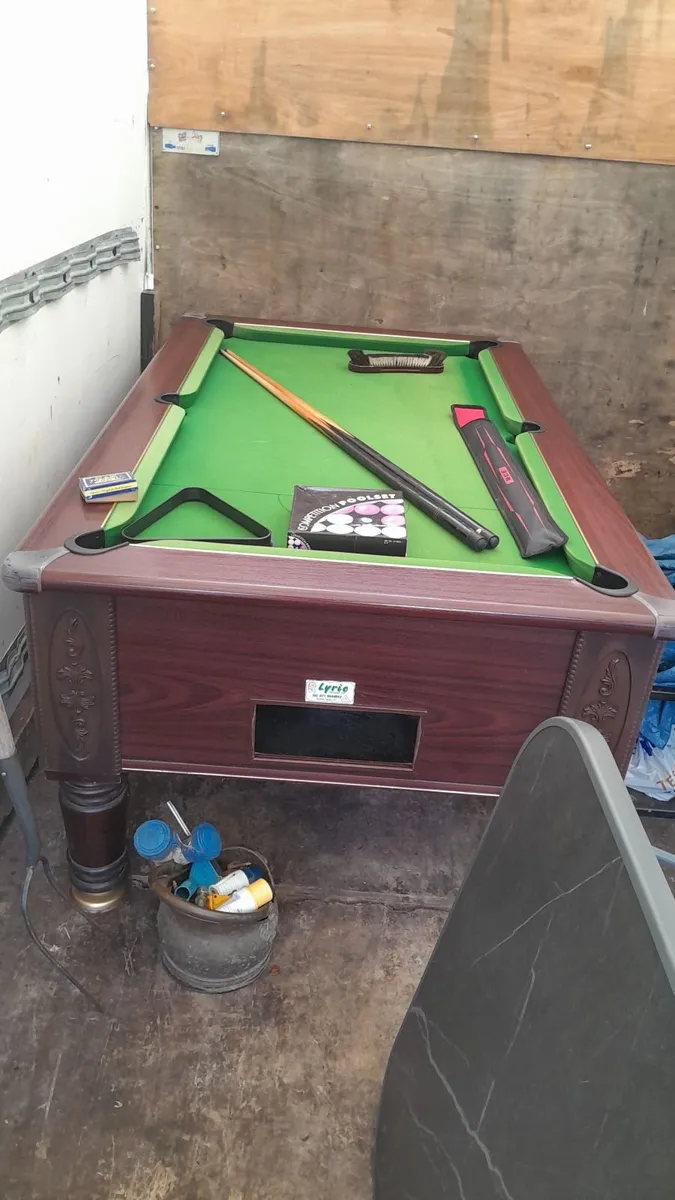 Stateman slate pool table - Image 1