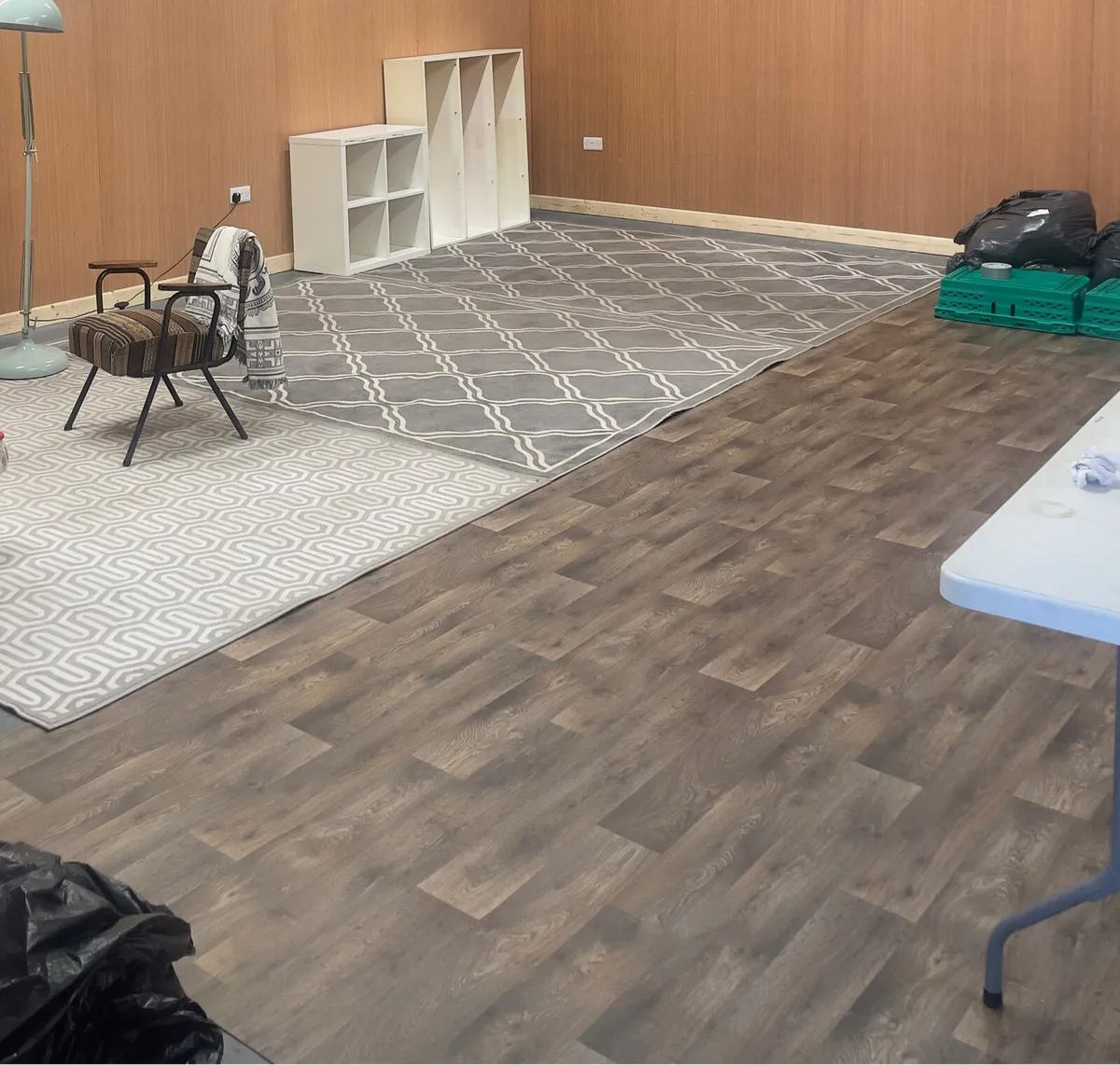 Large Lino vinyl floor