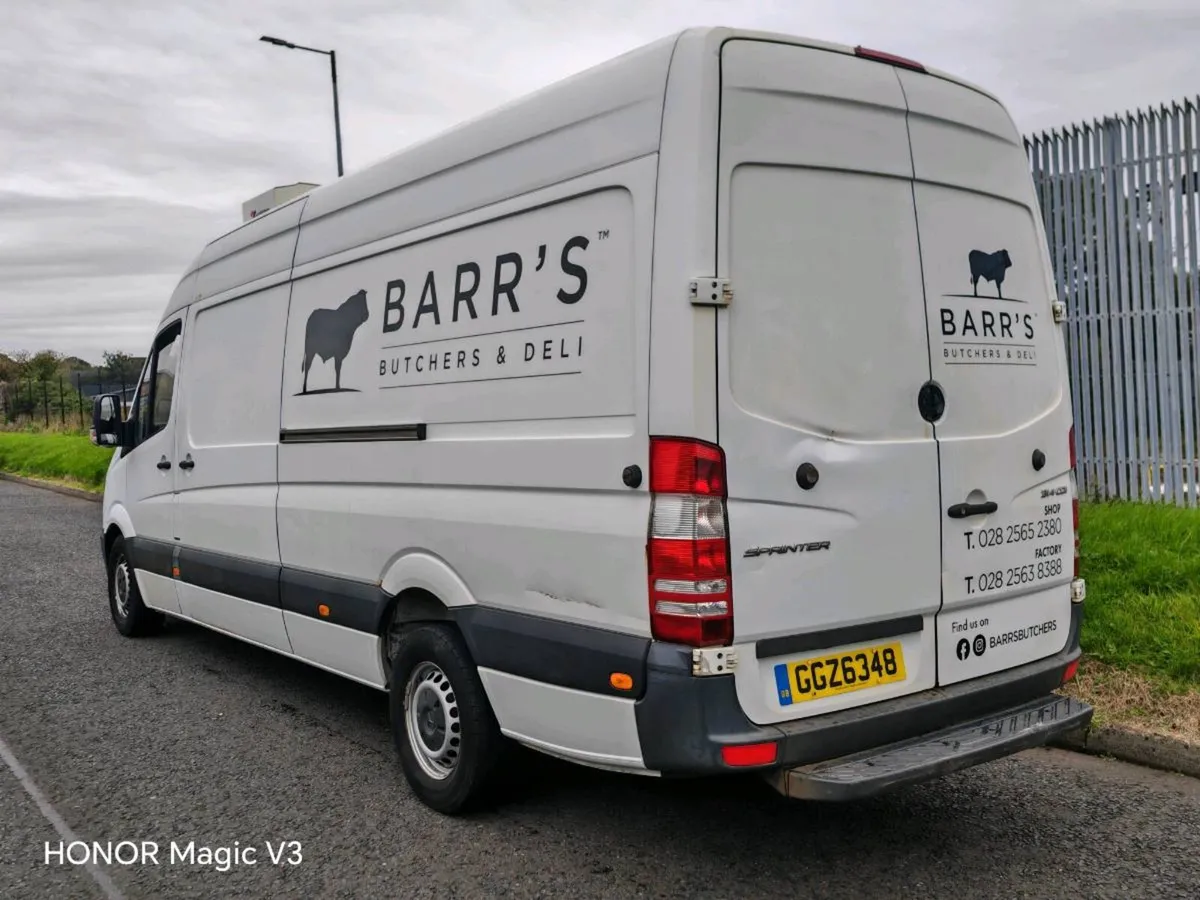 2017 MERCEDES SPRINTER 314 CDI FRIDGE VAN LWB - Image 4