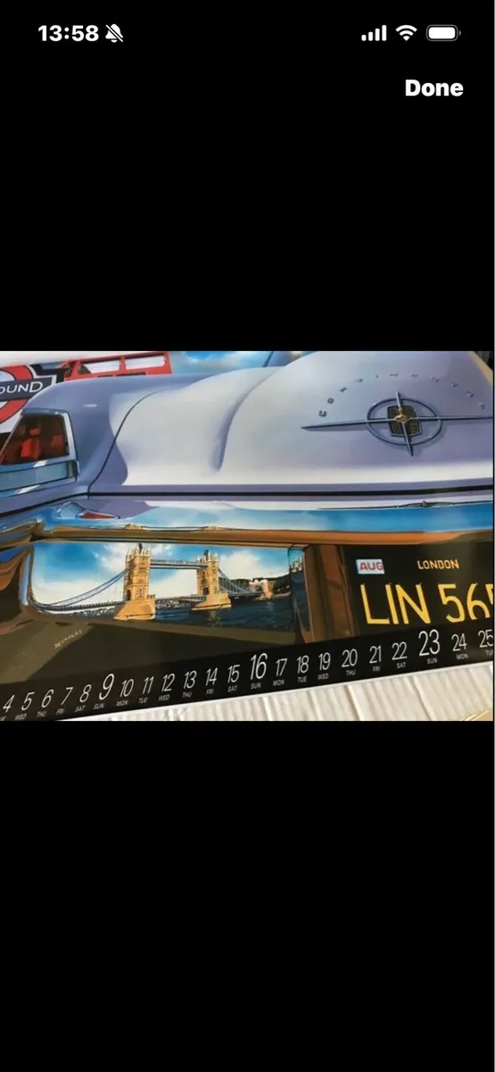 Classic US cars- Henry Ford Calendar 1991 - Image 1