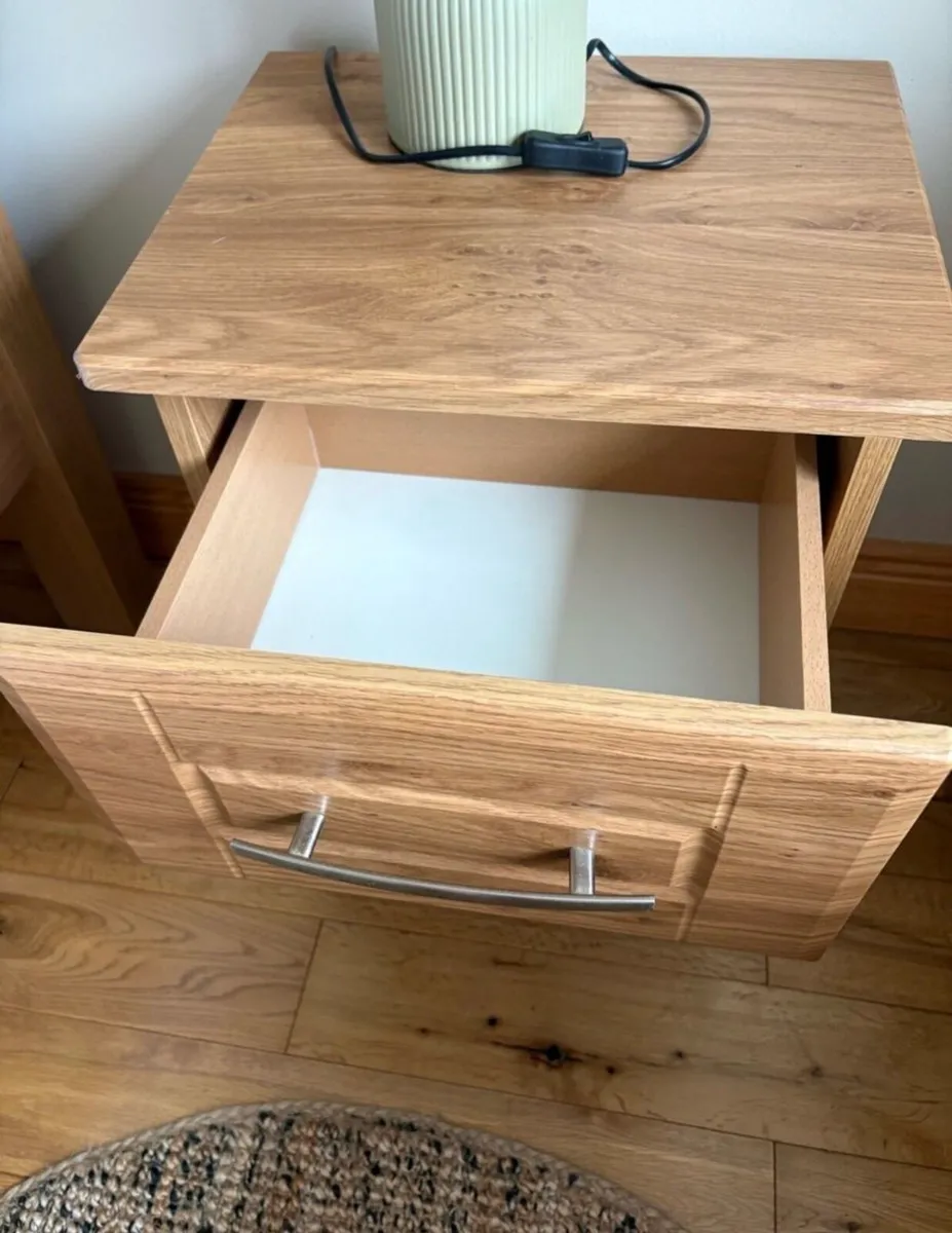 2x like new bedside lockers - Image 2