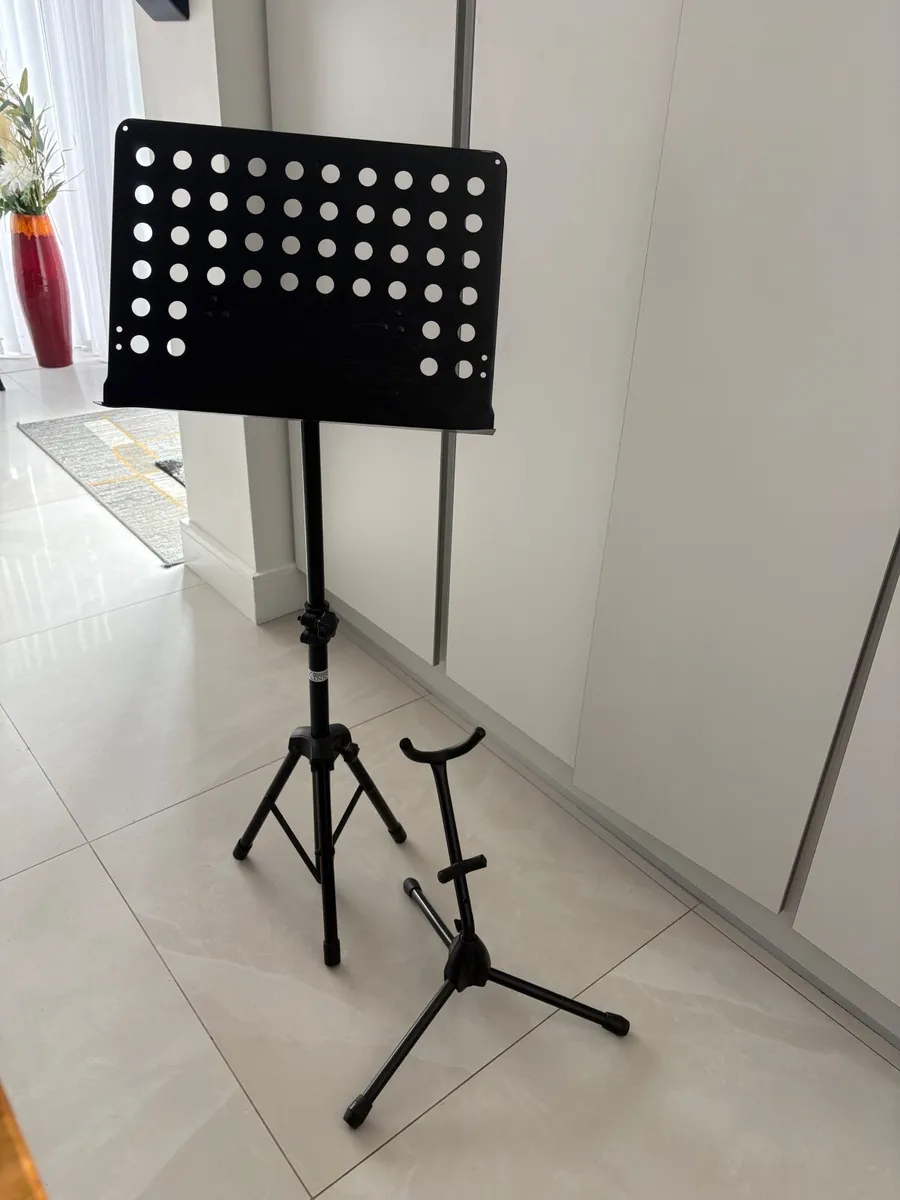 Music Stand and saxophone stand
