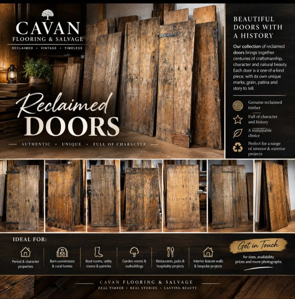 Reclaimed Doors — Character That Can’t Be Recreate - Image 1