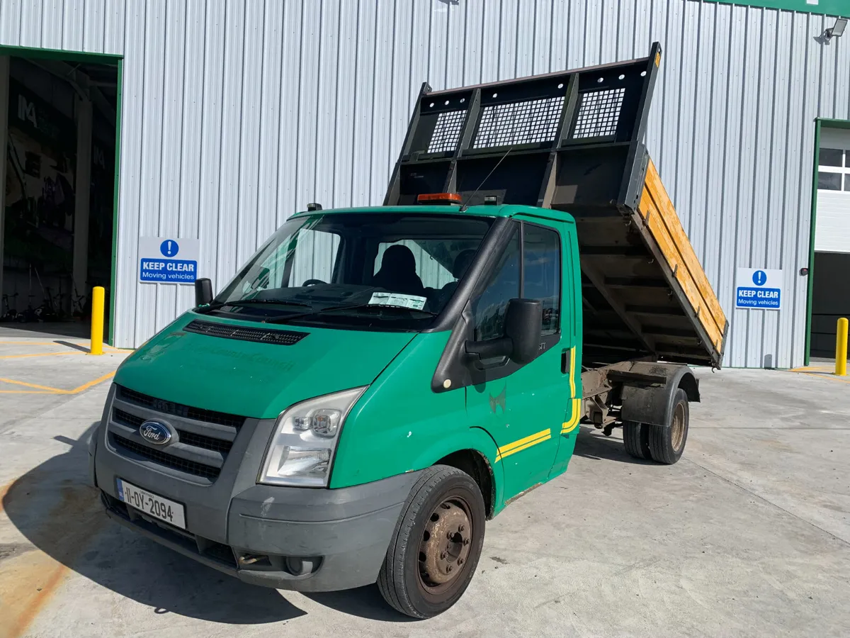 UNRESERVED 2011 FORD TRANSIT T350 TIPPER FOR AUCT - Image 1