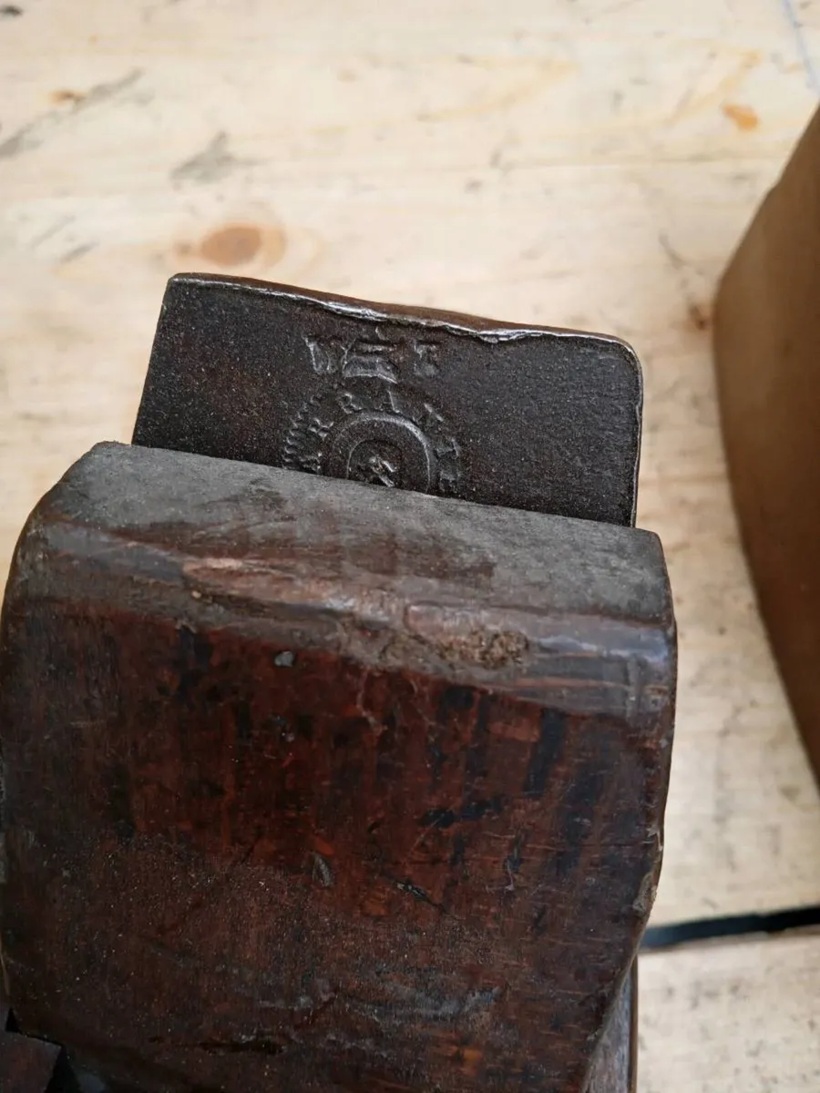 Vintage wooden coffin plane - Image 4