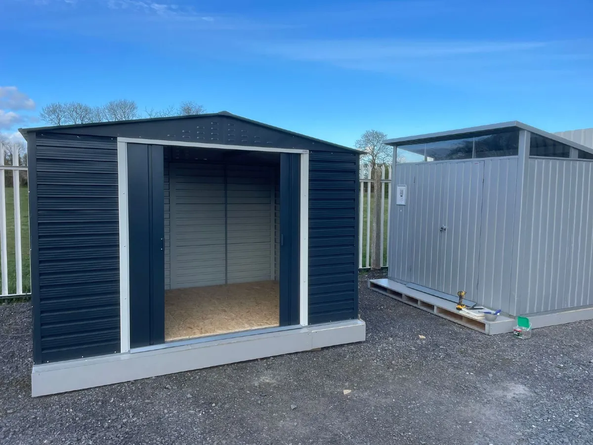 🏡 Alpine 10x8 Steel Garden Sheds.Delivered! - Image 1