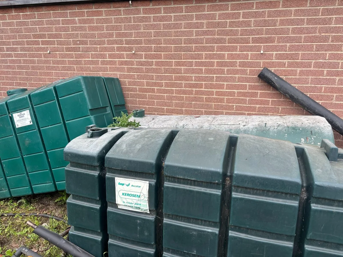 FREE oil and water tanks - Image 1