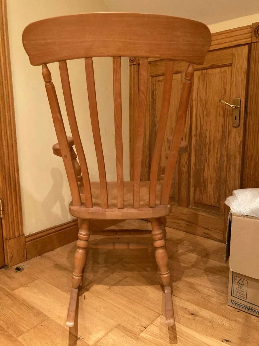 Wood Rocking Chair - Image 4