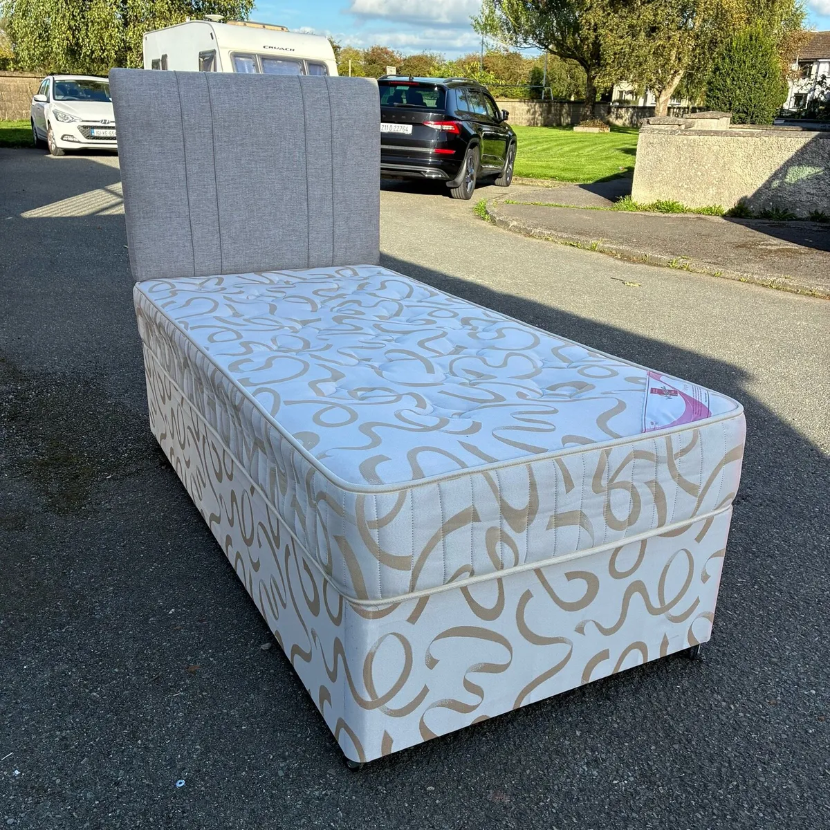 Single Bed with new Headboard - Image 2