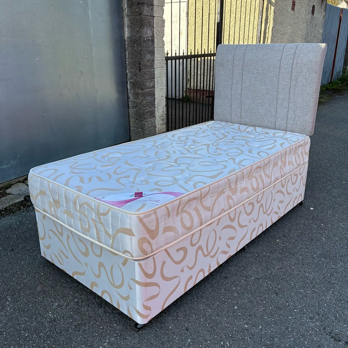 Single Bed with new Headboard - Image 3