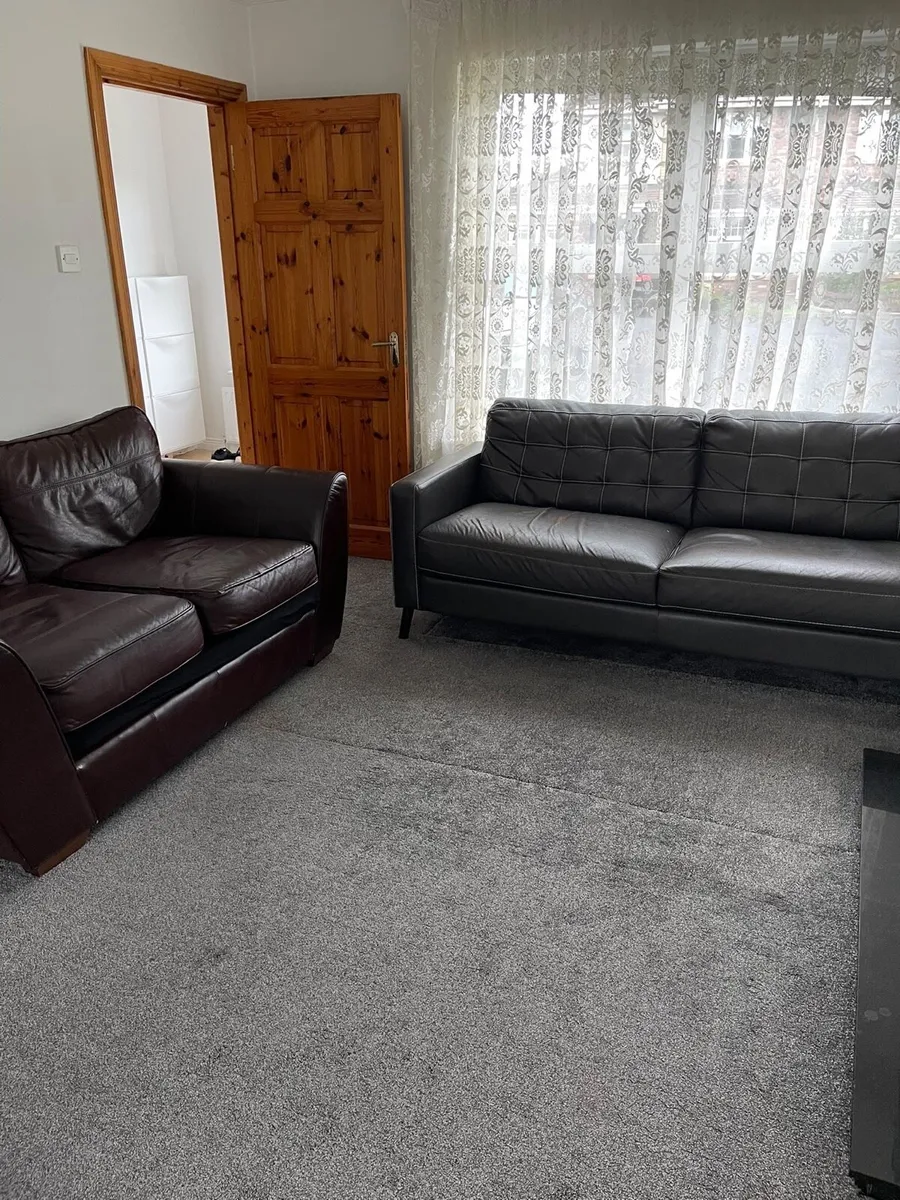 Three and two seater sofa - Image 1