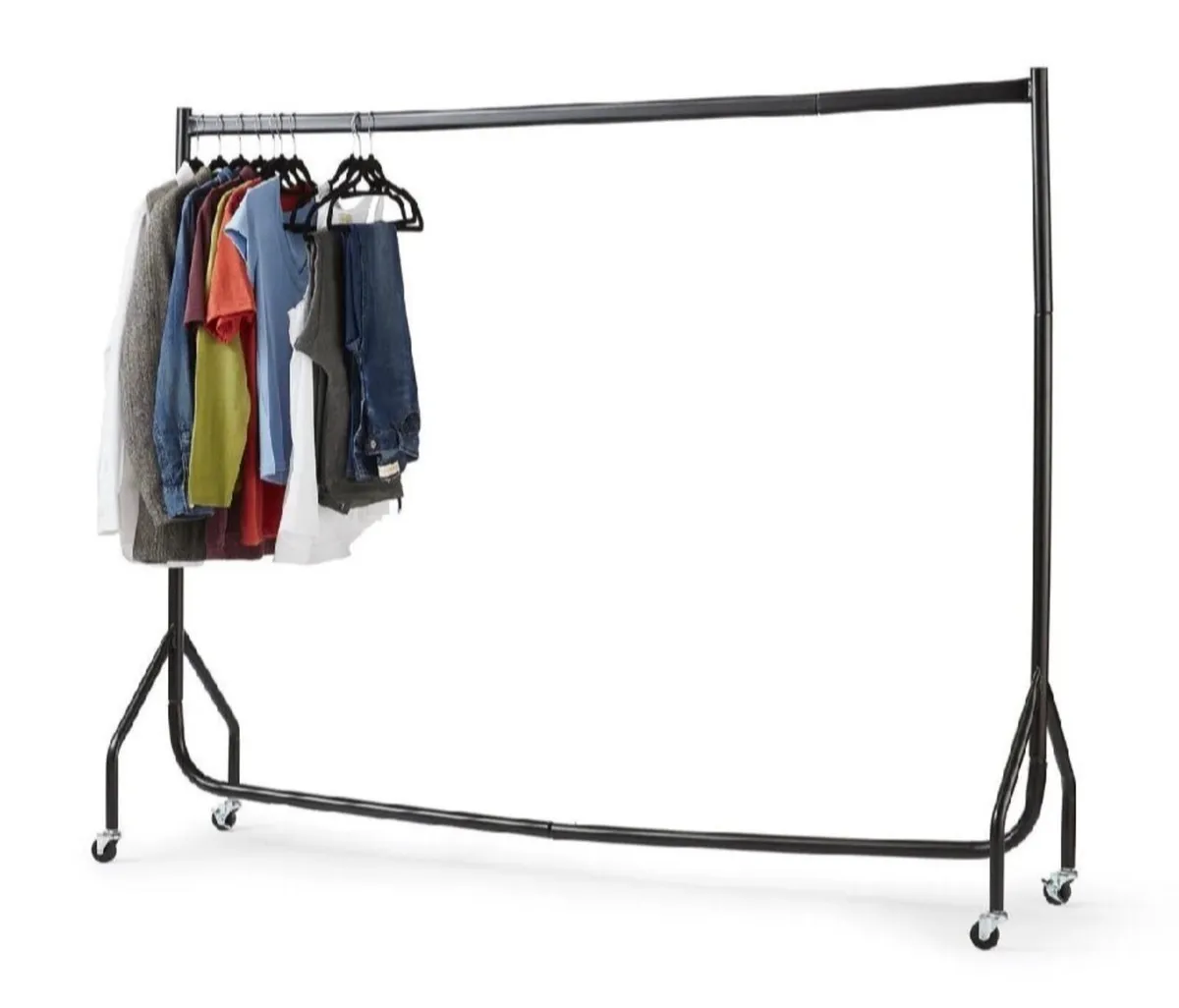 NEW 6ft Garment Clothes Rail Heavy Duty - Image 1