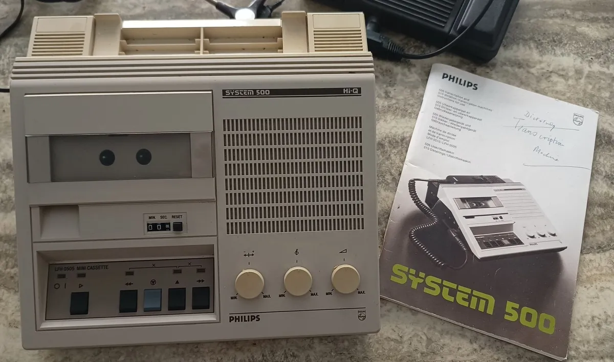 Philips LFH Mini Cassette System 500 Recorder - Image 2