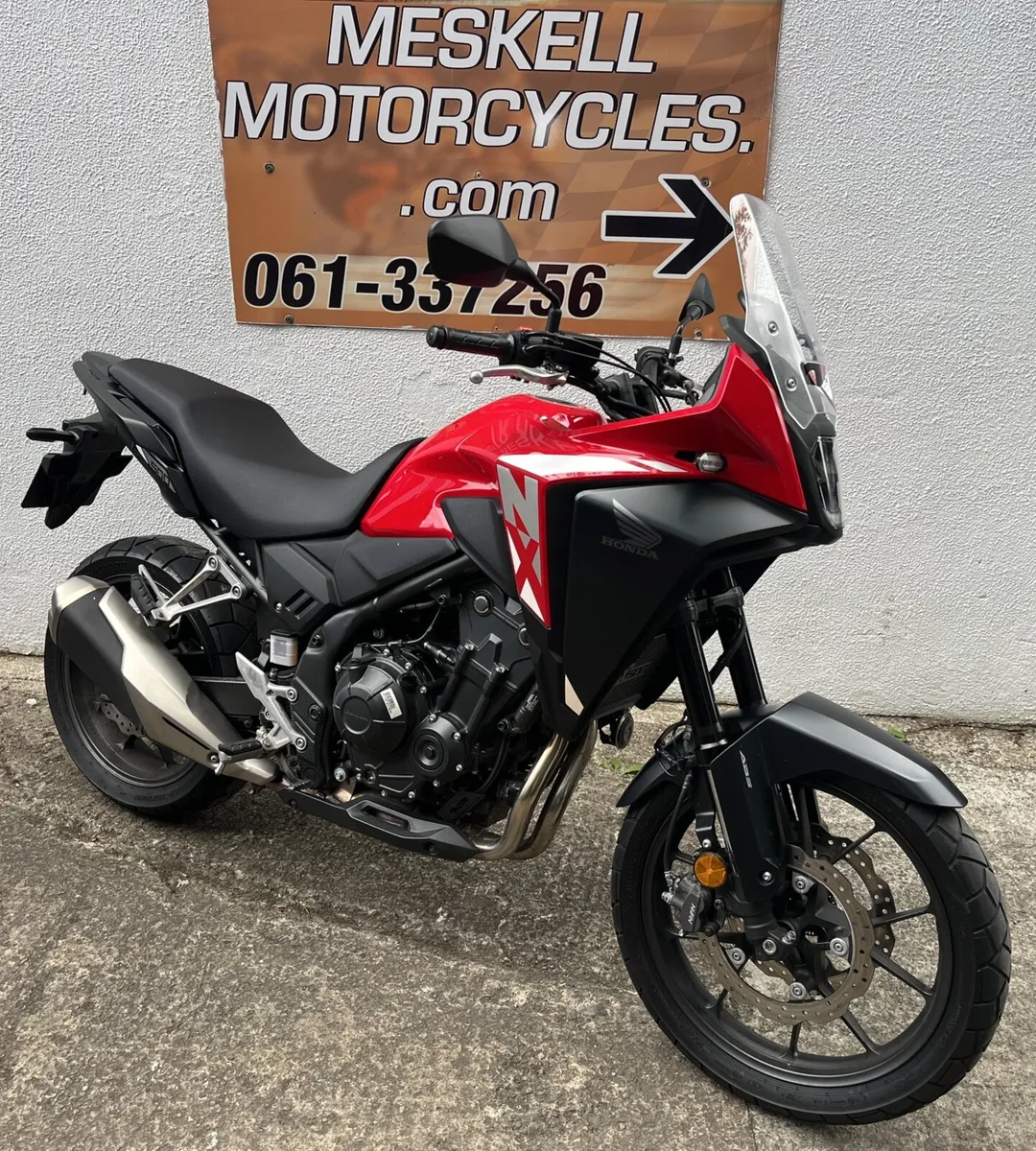 2025 Honda NX 500 manual @ Meskells - Image 1