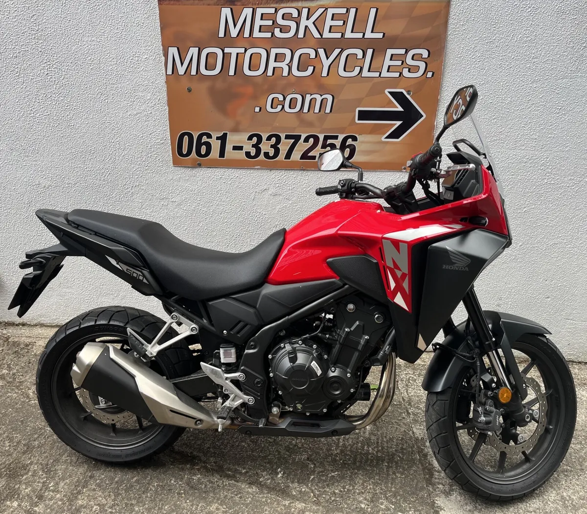 2025 Honda NX 500 manual @ Meskells - Image 2