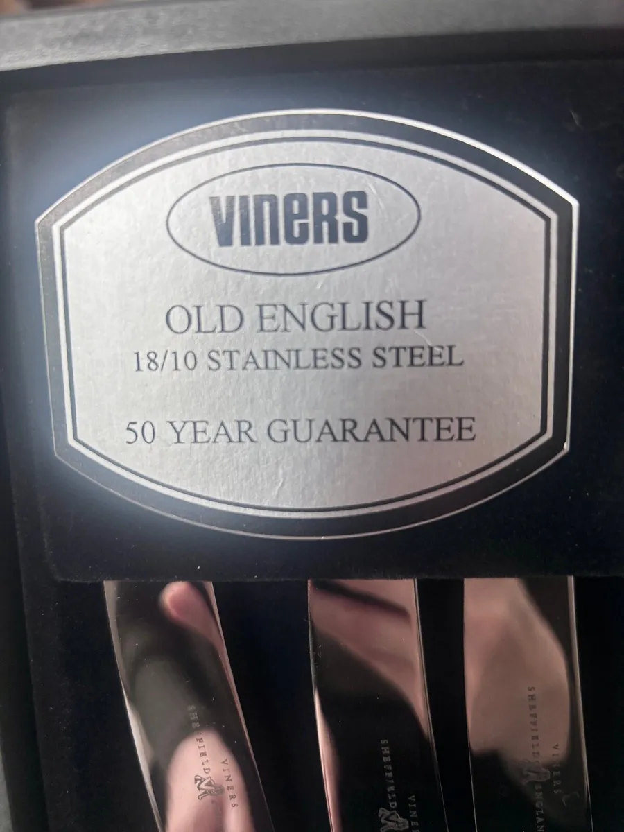 Viners Old English Cutlery - Never Used, 1995 - Image 2