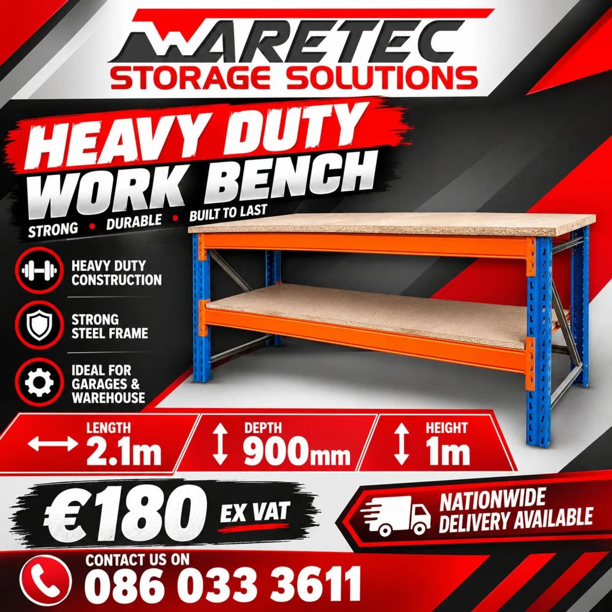 Heavy duty workbench - Image 1
