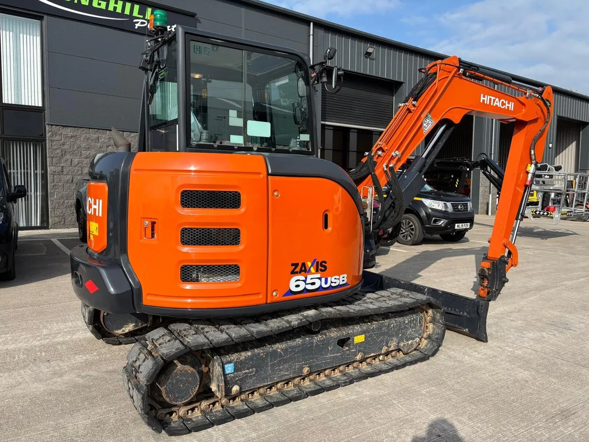 2024 HITACHI ZX65 USB-6 CLR - Image 2