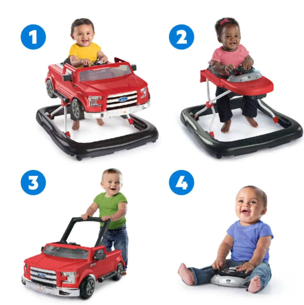 Bright star 4 in 1 baby walker - Image 1