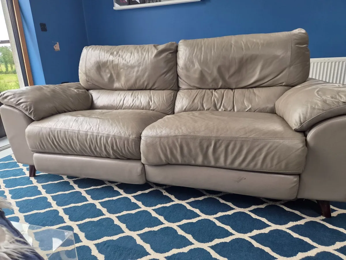 Leather sofa - Image 2