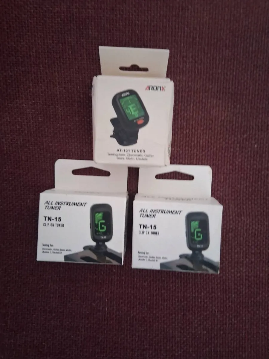 Clip on tuners.