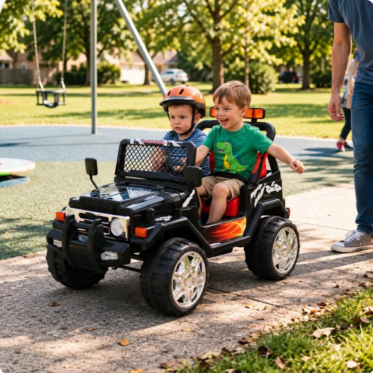Drifter Raptor Powerful 12V Electric Ride on Jeep - Image 1