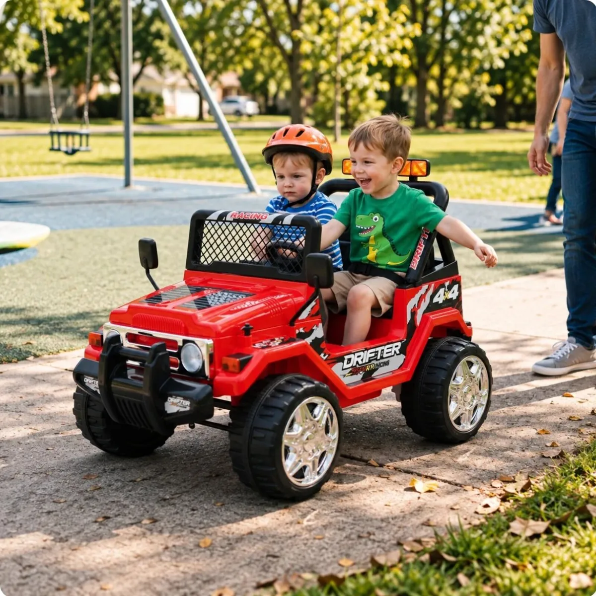 Drifter Raptor Powerful 12V Electric Ride on Jeep - Image 1