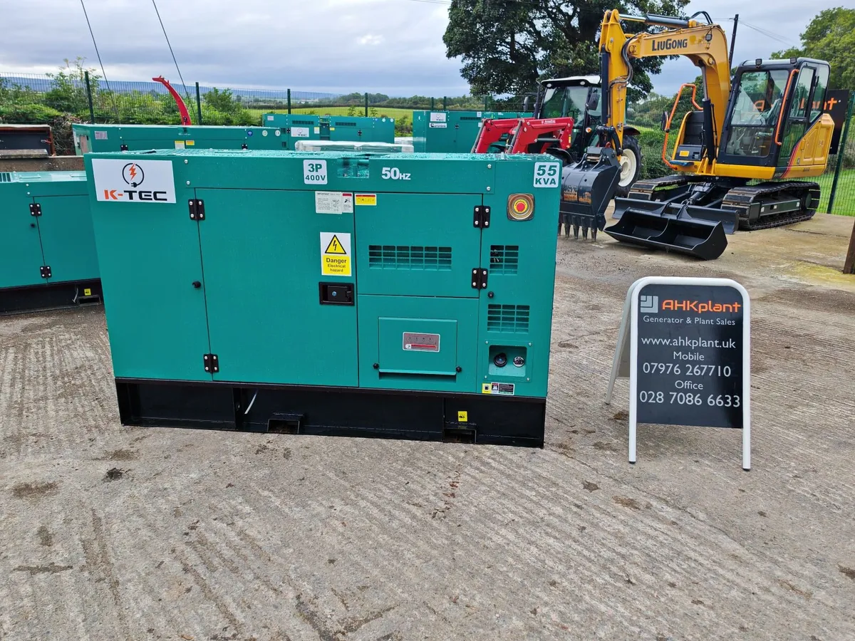 Generator 55 KVA KTEC NEW - Image 1