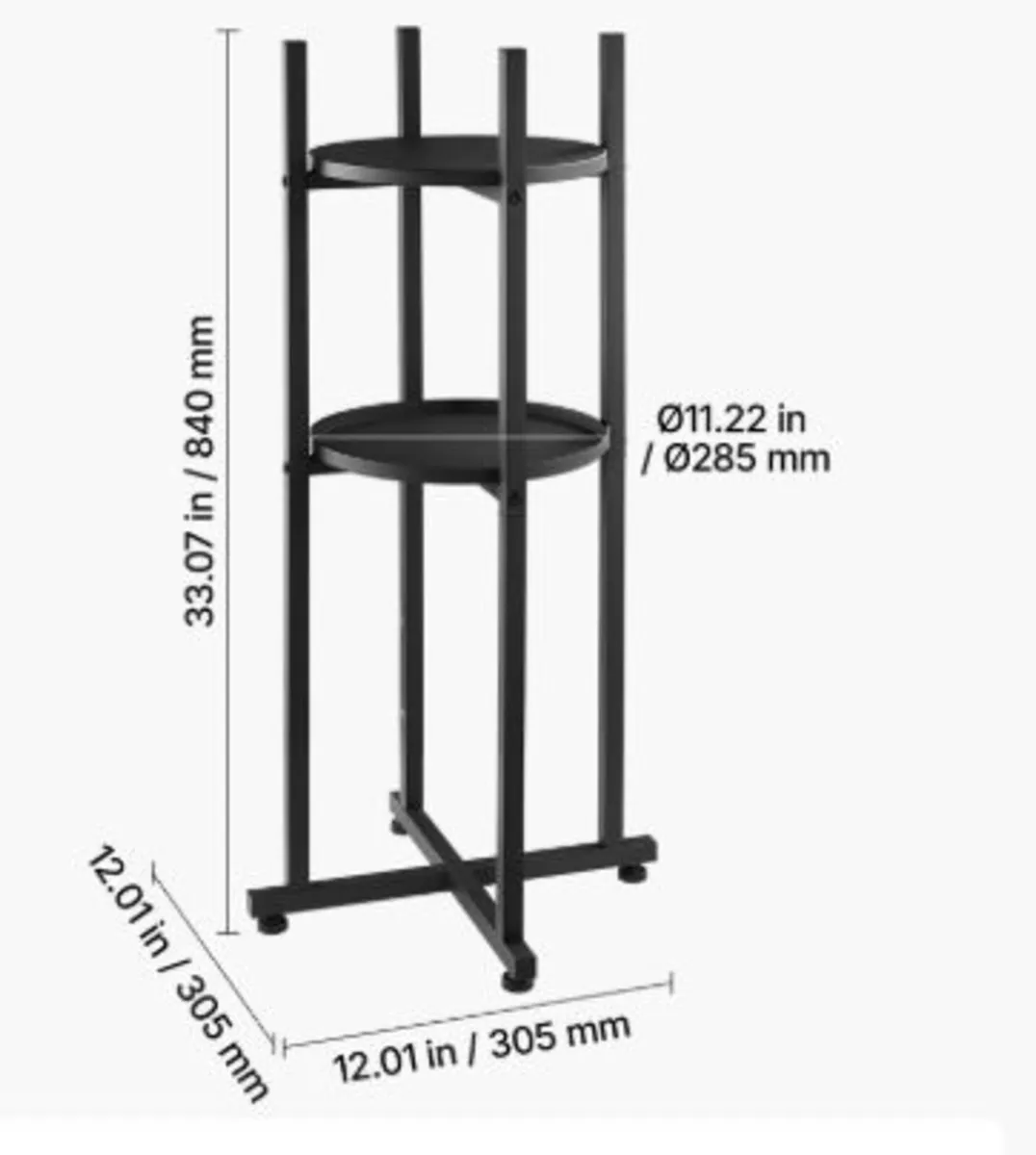 Water Dispenser Stand, 2 Tiers Water Jug Holder - Image 4