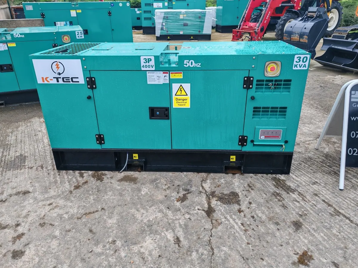 Generator 30 KVA 3 Phase KTEC  NEW - Image 3