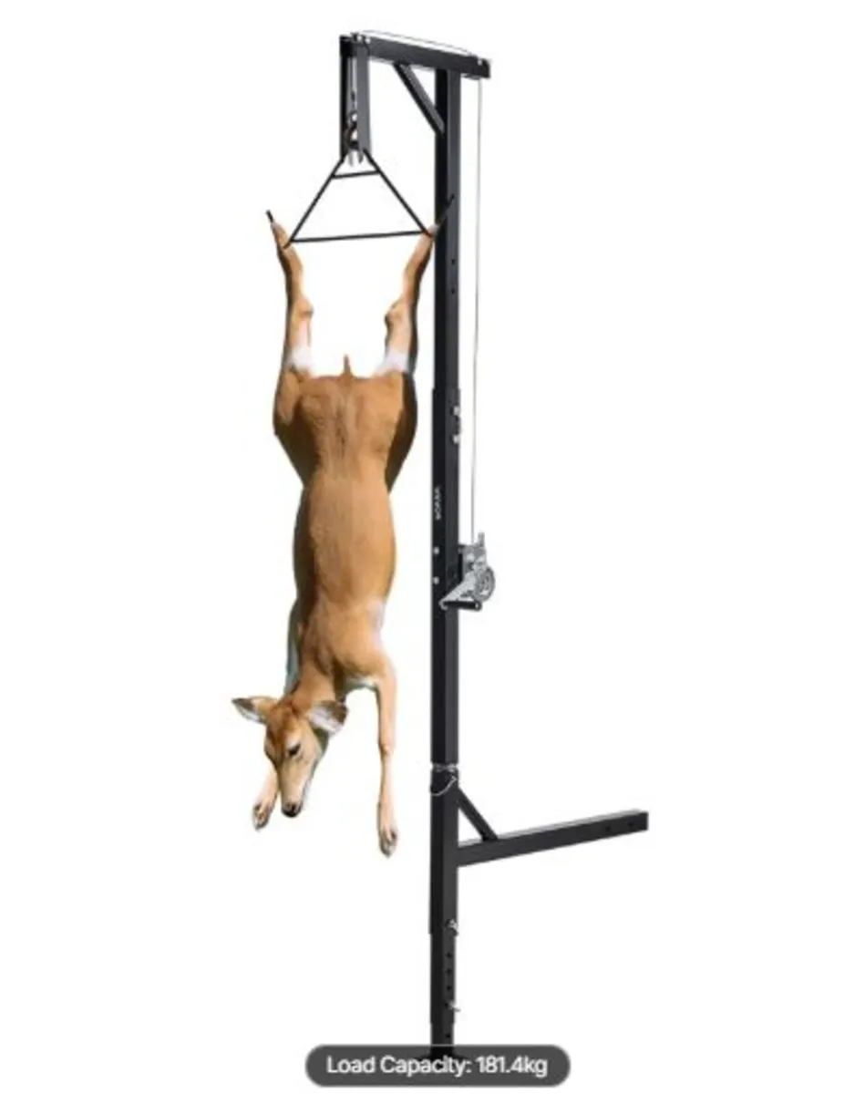 Truck Hitch Game Hoist, 400 lbs Load Capacity, - Image 1