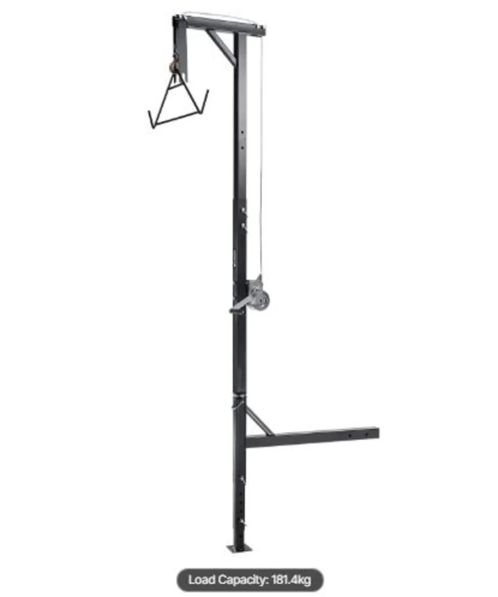 Truck Hitch Game Hoist, 400 lbs Load Capacity, - Image 4