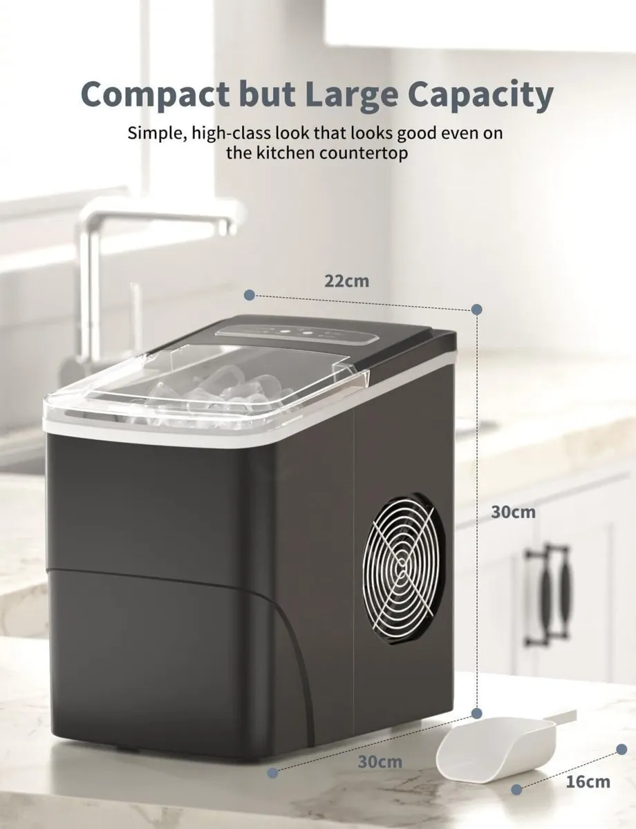 Countertop Fast Ice Maker Machine  - Image 1