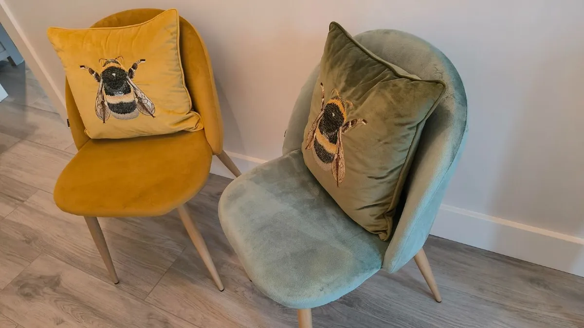 2 x dining chairs - Image 1