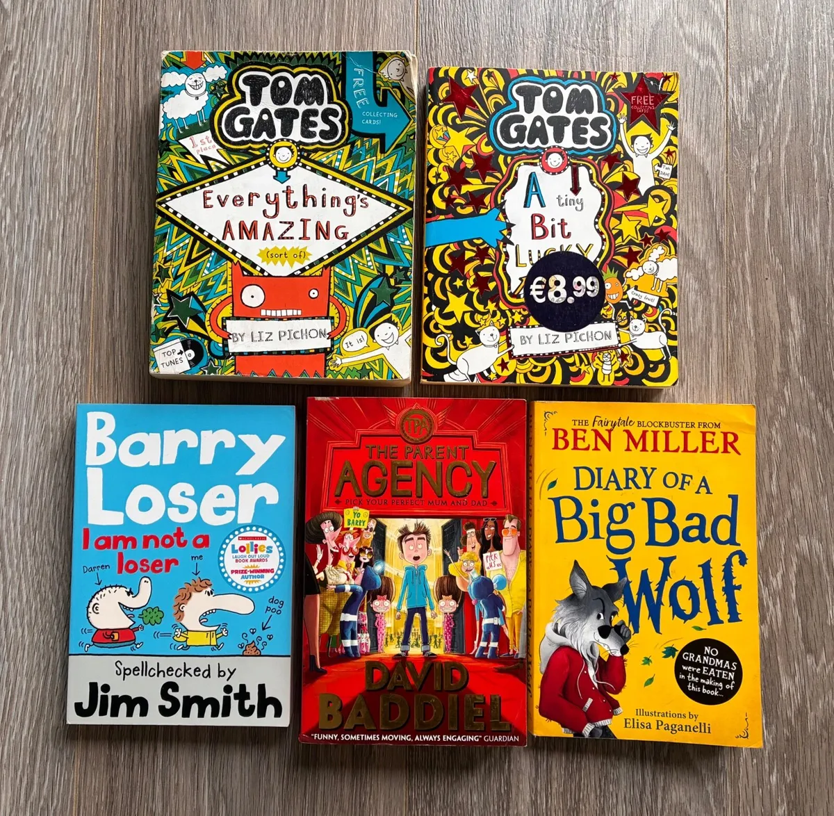 Kids Funny Diary Graphic Novel Book Bundle – Tom G - Image 1