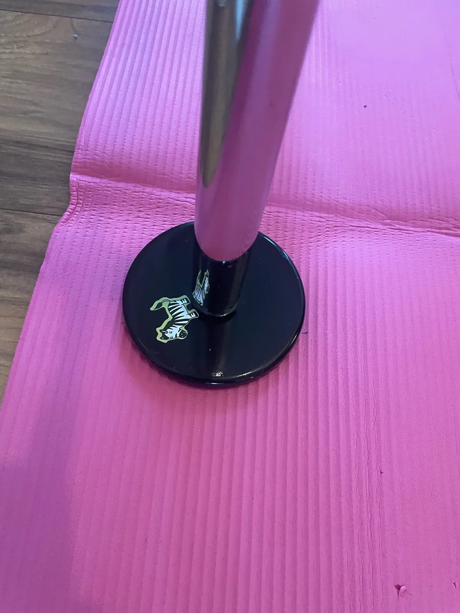 Pink Gymnastics Bar with Mat - Image 4