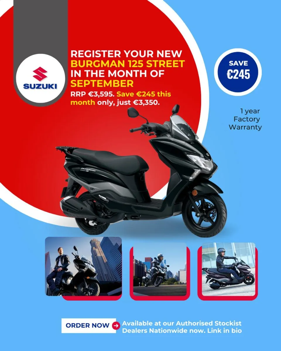 New Suzuki Burgman 125 street - Image 2