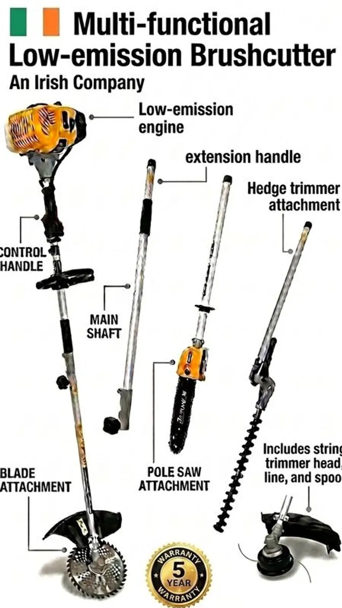 5 in 1 Brushcutter Special Offer - Image 1