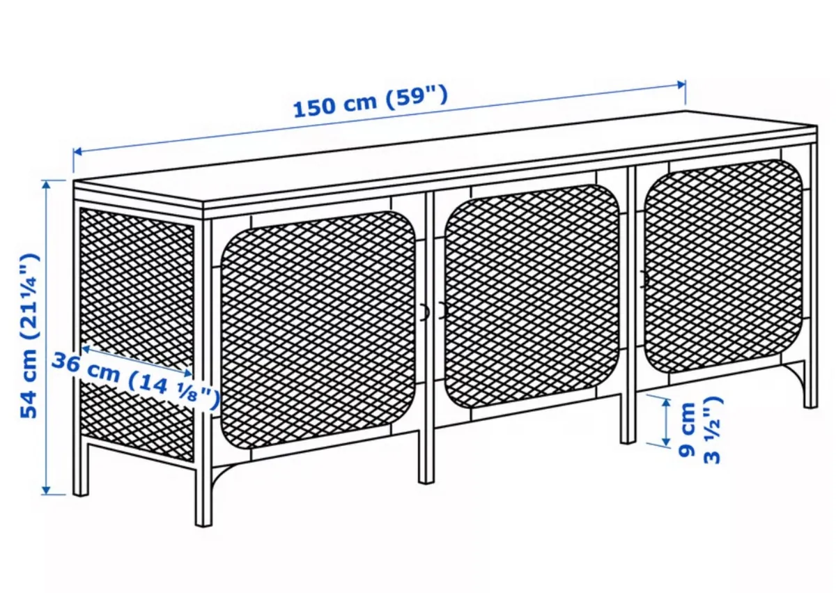 TV bench - IKEA FJÄLLBO - Image 3