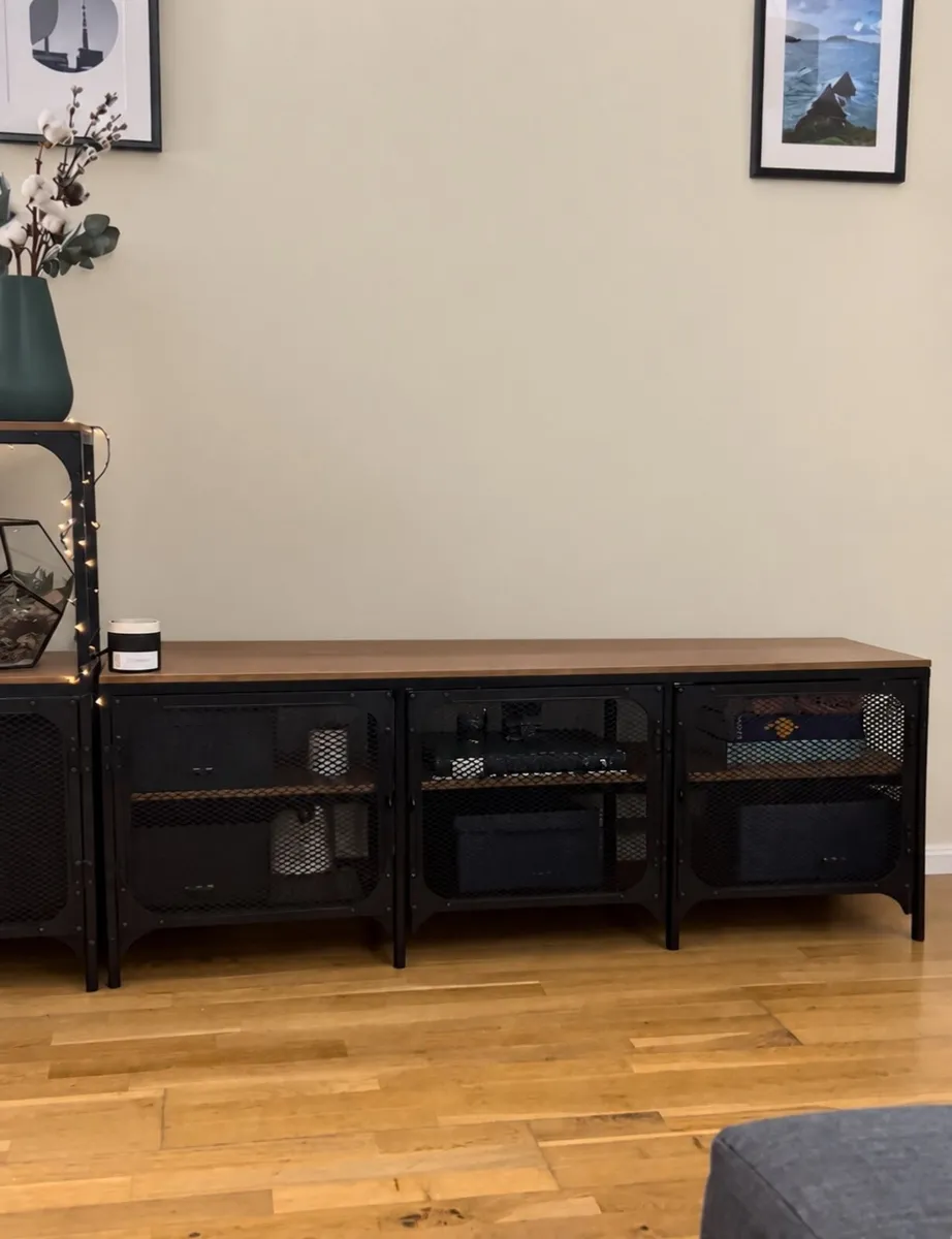 TV bench - IKEA FJÄLLBO - Image 1