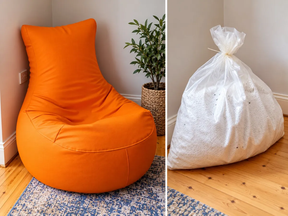 Bean Bag Chair & Refill Beads