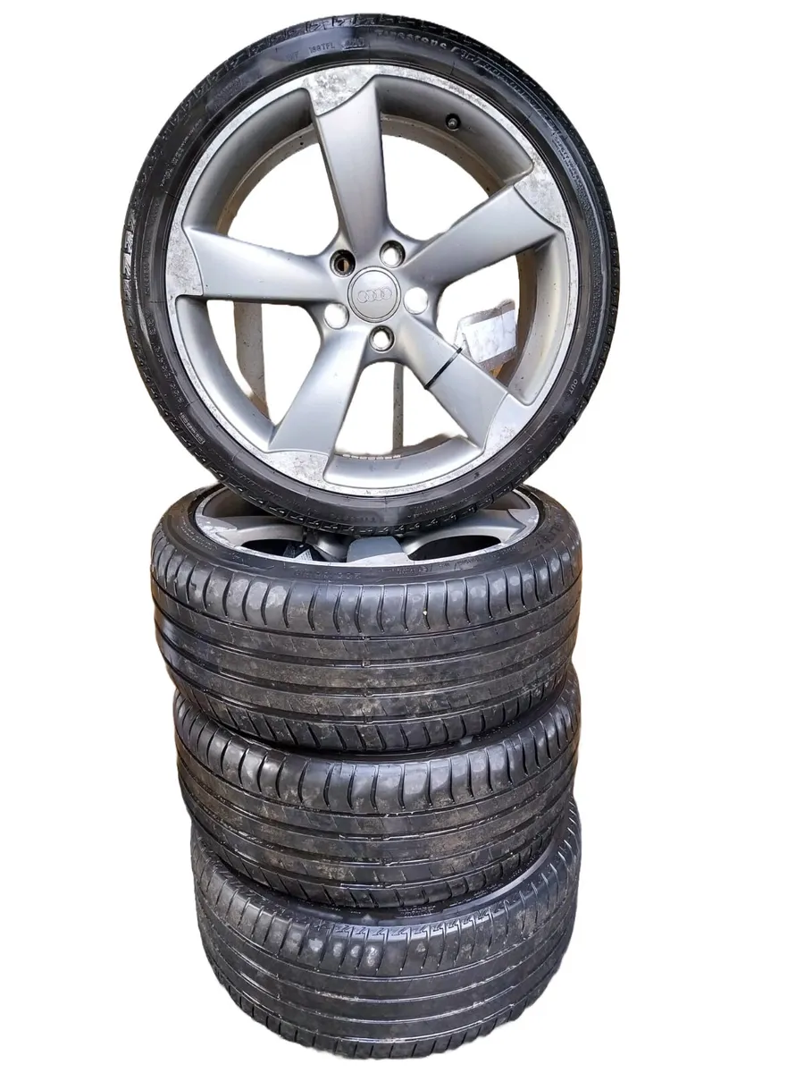 2012 Audi A4 19" Alloy Wheels Set 255/35R19 - Image 1