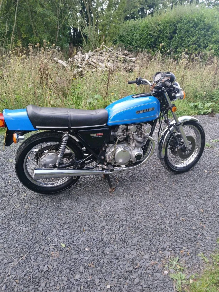 Suzuki GS 550 Only 15 K Original 1977 - Image 2