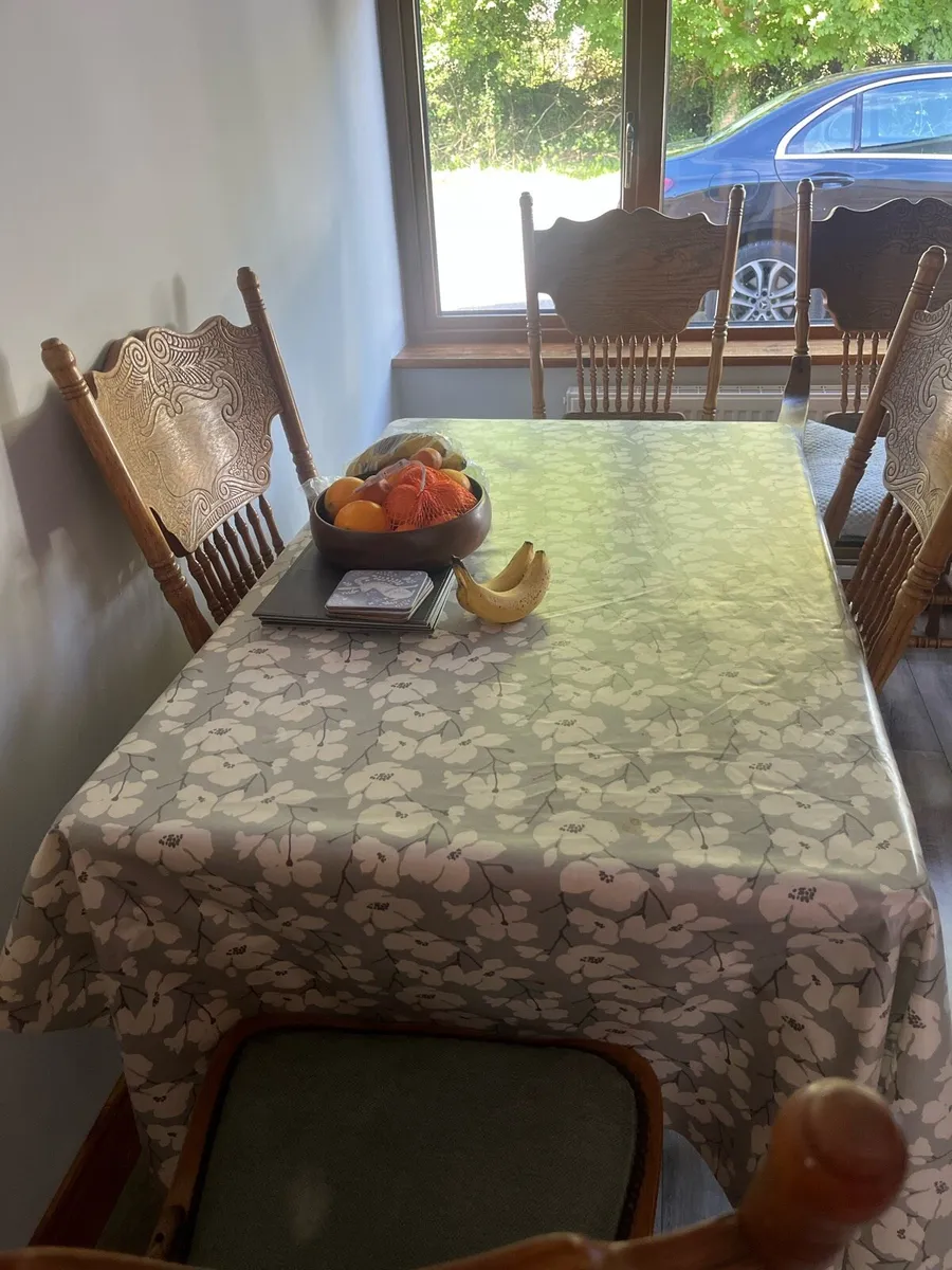 Dining Table and Chairs - Image 1