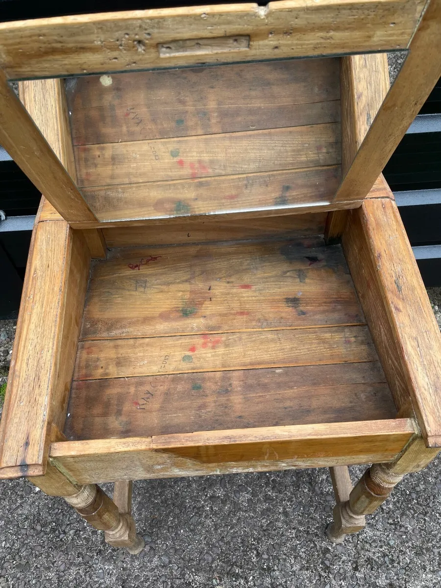Vintage school desk - Image 2