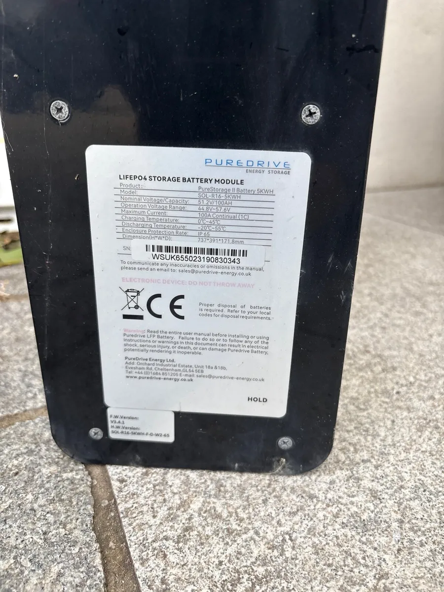 Puredrive 5Kw battery - Image 2