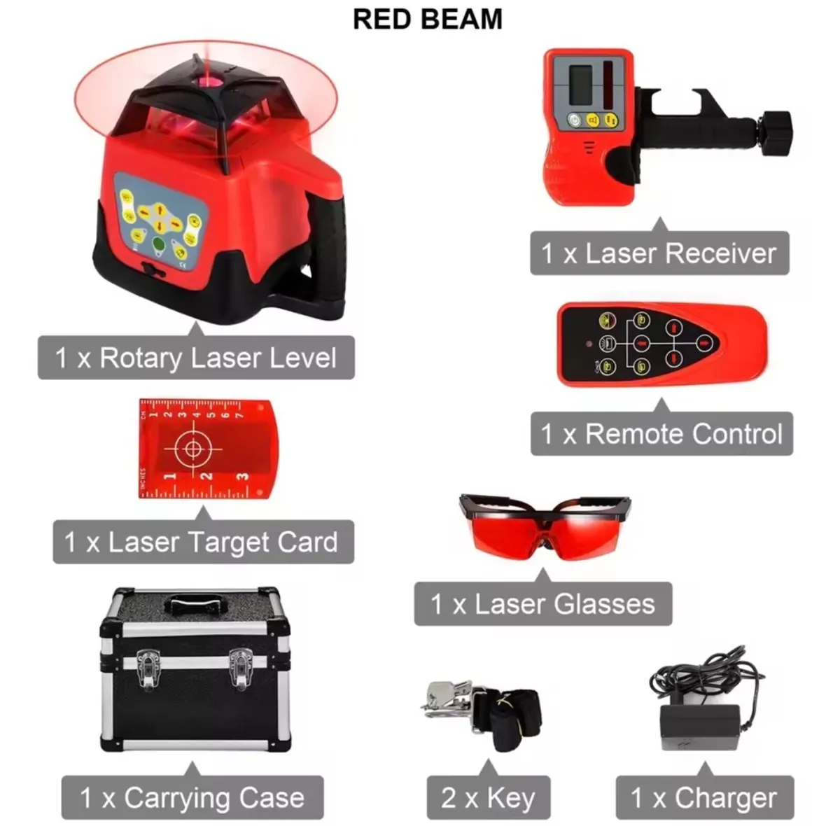 New 360 rotary laser level new - Image 4