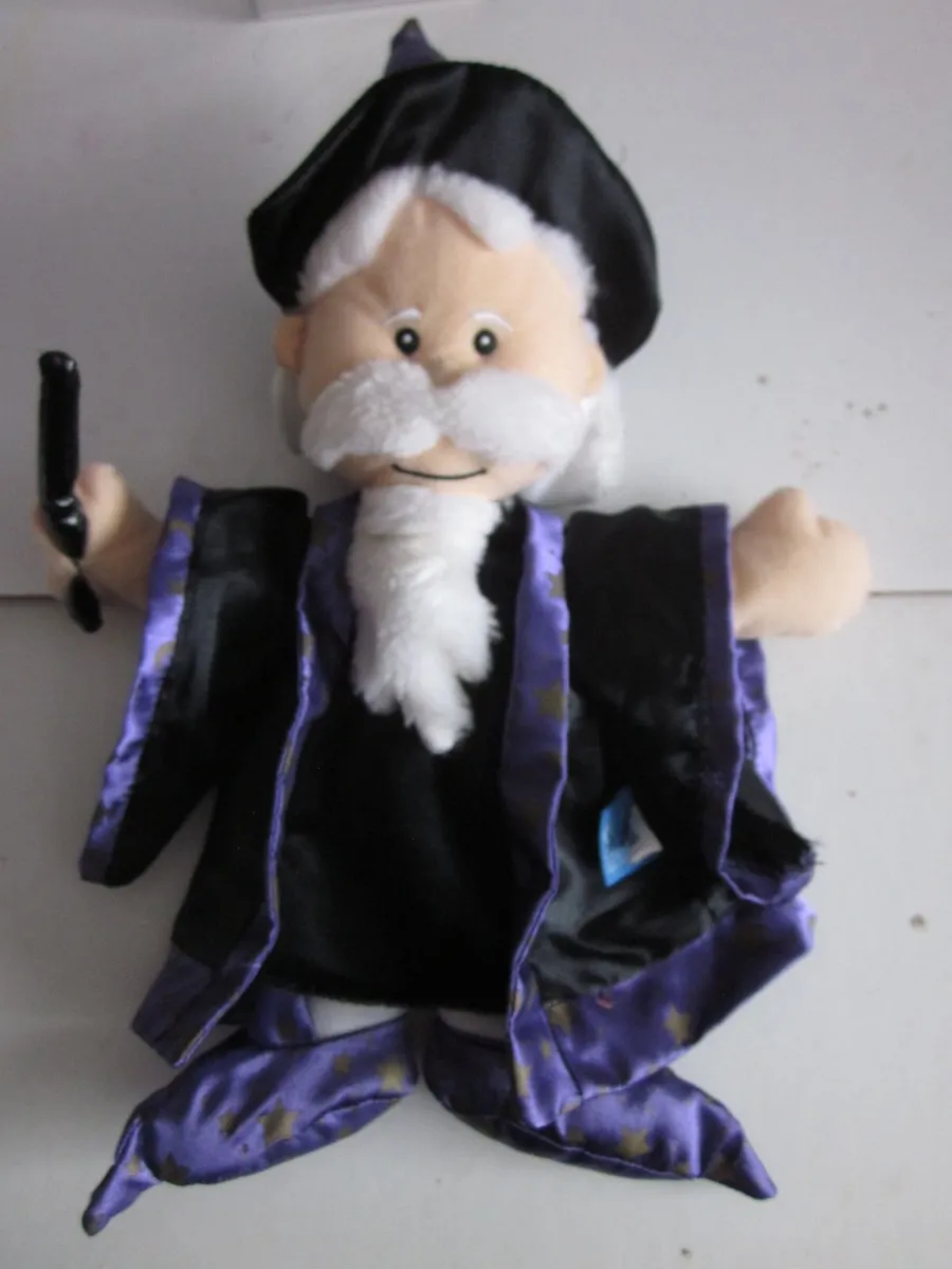 Fiesta Crafts  Tellatale Merlin Hand Puppet - Image 1